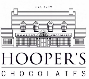 HOOPER'S CHOCOLATES EST. 1939