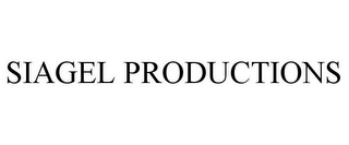 SIAGEL PRODUCTIONS