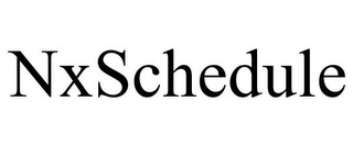 NXSCHEDULE