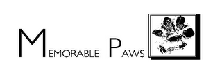 MEMORABLE PAWS