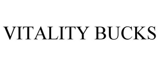 VITALITY BUCKS