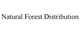 NATURAL FOREST DISTRIBUTION