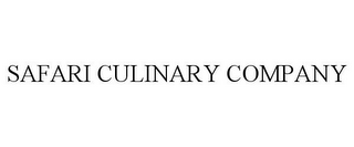 SAFARI CULINARY COMPANY