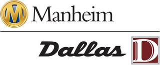 M MANHEIM DALLAS D