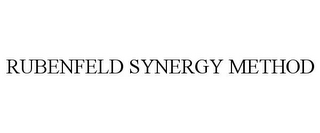 RUBENFELD SYNERGY METHOD