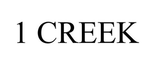 1 CREEK