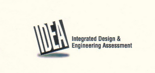 IDEA INTEGRATED DESIGN & ENGINEERING ASSESSMENT IN ASSOCIATION THEREWITH.