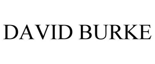 DAVID BURKE