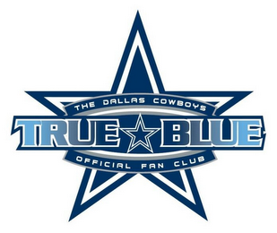 THE DALLAS COWBOYS OFFICIAL FAN CLUB TRUE BLUE