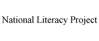 NATIONAL LITERACY PROJECT