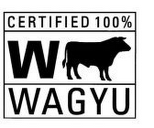 CERTIFIED 100% W WAGYU