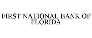 FIRST NATIONAL BANK OF FLORIDA