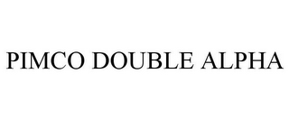 PIMCO DOUBLE ALPHA
