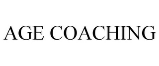 AGE COACHING