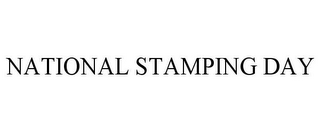 NATIONAL STAMPING DAY