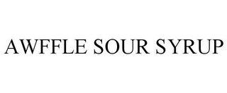 AWFFLE SOUR SYRUP