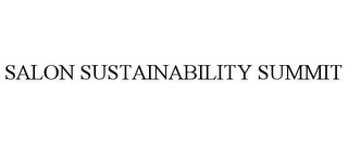 SALON SUSTAINABILITY SUMMIT