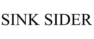 SINK SIDER