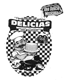 UNA DELICIA MEXICANA TOSTADAS DE MAIZ DELICIAS CORN TOSTADAS CHOLESTEROL FREE