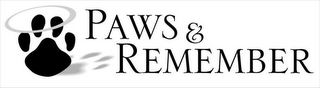PAWS & REMEMBER