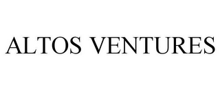 ALTOS VENTURES