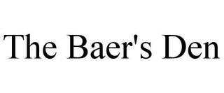 BAER'S DEN