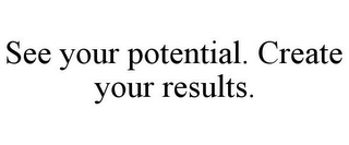 SEE YOUR POTENTIAL. CREATE YOUR RESULTS.