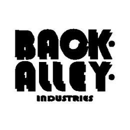 BACK · ALLEY · INDUSTRIES