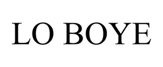 LO BOYE