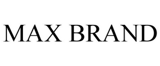 MAX BRAND