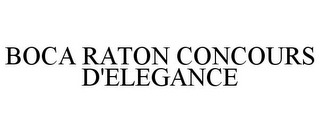 BOCA RATON CONCOURS D'ELEGANCE