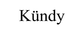 KÜNDY