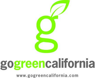 G GOGREENCALIFORNIA WWW.GOGREENCALIFORNIA.COM