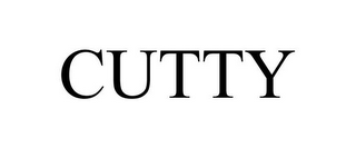 CUTTY