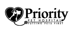 PRIORITY PET HOSPITAL PUTTING PETS FIRST