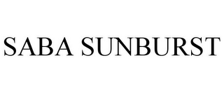 SABA SUNBURST