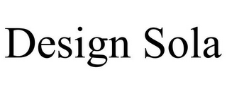DESIGN SOLA
