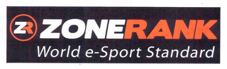 ZR ZONERANK WORLD E-SPORT STANDARD