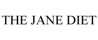 THE JANE DIET