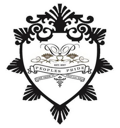 PEOPLES PRIDE TAKE PRIDE IN WHAT YOU WEAR EST. 2007