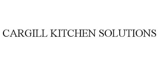 CARGILL KITCHEN SOLUTIONS