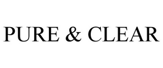 PURE & CLEAR