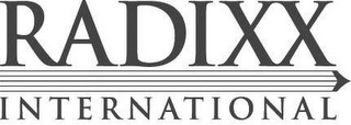 RADIXX INTERNATIONAL