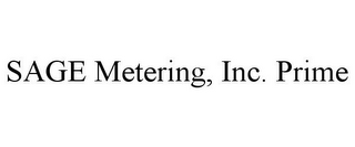 SAGE METERING, INC. PRIME