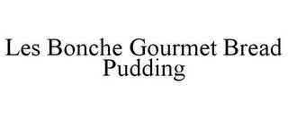 LES BONCHE GOURMET BREAD PUDDING