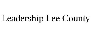 LEADERSHIP LEE COUNTY
