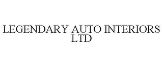 LEGENDARY AUTO INTERIORS LTD