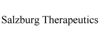 SALZBURG THERAPEUTICS