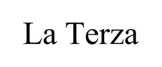 LA TERZA