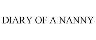 DIARY OF A NANNY